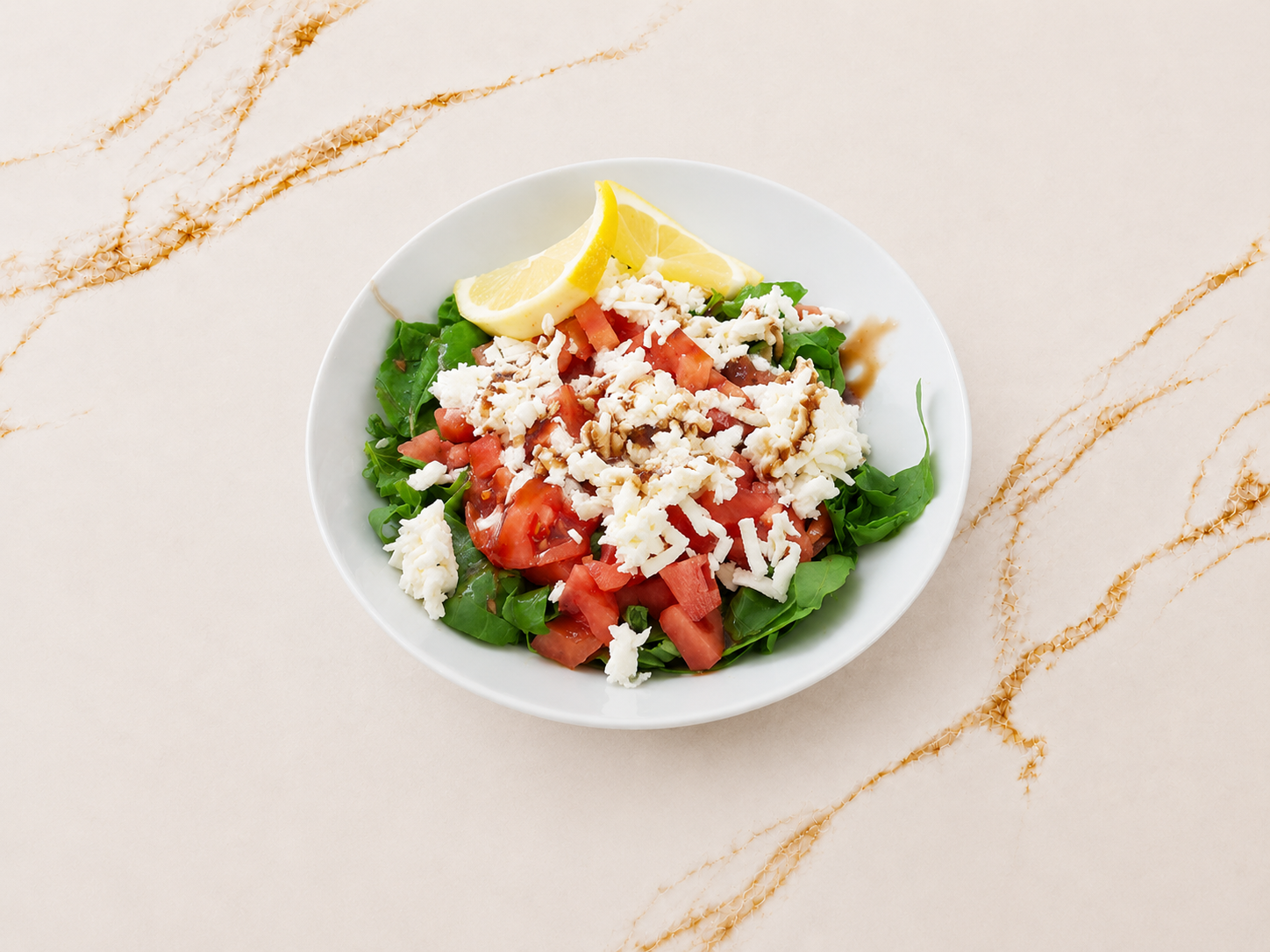 DUBLE PEYNİRLİ ROKA SALATA